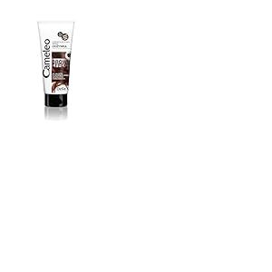 Cameleo - Après-shampoing à effet brun - Traitement nourrissant et fortifiant à l'extrait de noix pour cheveux naturels et teints - Couleur et brillance brunes profondes - 200 ml