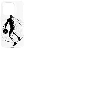 Basket-Ball Esquisse de Basket-Ball Amoureux du Basket-Ball Coque pour iPhone 15 Pro