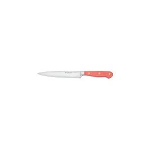 W&Uuml;STHOF Classic Couteau &agrave; jambon 16 cm, Coral Peach (orange)