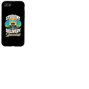 Design amusant conducteur de bus scolaire jaune Coque pour iPhone SE (2020) / 7 / 8