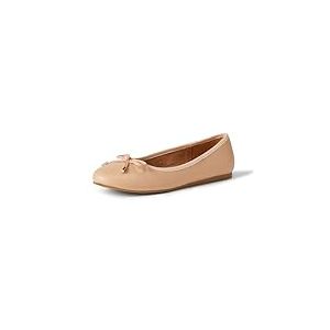Amazon Essentials Ballerines Plates avec n&oelig;ud, Beige, 3 Petits Enfants