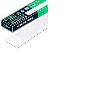 V-TAC R&eacute;glette LED Lin&eacute;aire 150 cm - 50W - Chip Samsung - Haute Luminosit&eacute; - Plafonnier Lampe Rectangulaire 6000 Lumen IP20 pour Plafond, Garage, Magasin - Tube Led - Lumi&egrave;re 4000K Blanc Neutre