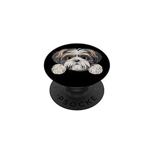 Chien Shih Tzu PopSockets PopGrip Adh&eacute;sif