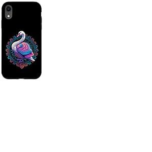 Mandala Cygne Coque pour iPhone XR