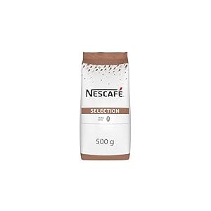 NESCAFÉ Sélection - Café Soluble Corsé et Généreux - En Poudre - Approvisionnement 100% plus Responsable - Produit en France - Sachet de 500g