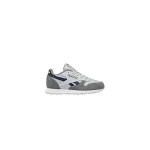 Reebok Mixte b&eacute;b&eacute; Classic Leather Basket, GREY4/GREY1/VECTORNAVY, 23.5 EU