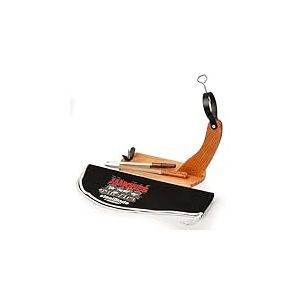 steelBlade - Support à jambon + couvre-jambon Kukuxumusu + couteau à jambon et fusil - Support à jambon fabriqué en Espagne