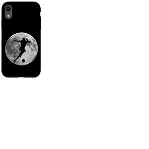 foot football match Footballeur foot-ball joueur coach lune Coque pour iPhone XR