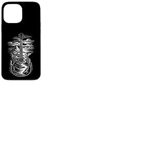 Guitare Acoustique Paysage Art Montagne Rivière Musique Coque pour iPhone 13 Pro Max