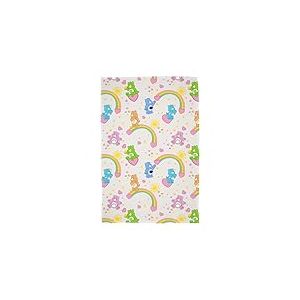 Care Bears - Couverture Polaire Officielle Super Douce et Chaude - Motif ensoleill&eacute; - avec Ours Grincheux et Joyeux - Parfaite pour la Maison, la Chambre &agrave; Coucher, Les soir&eacute;es Pyjama et Le Camping