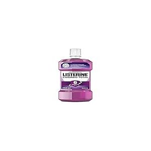 Listerine Soin total (1 x 250 ml), rince-bouche à l'alcool, collutoire gencives avec 10 bienfaits en 1, élixir buccal avec 12 h de protection, pour des dents blanches