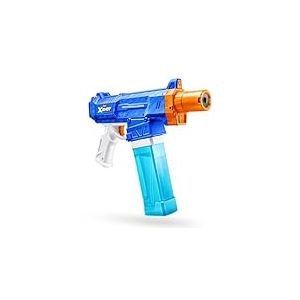 XSHOT Water Turbo Stream Motor Soaker de ZURU &ndash; Pistolet &agrave; Eau Motoris&eacute; avec Technologie Fast Fill, Canon LED et Batterie Rechargeable, Port&eacute;e 9m, Jouet d'&Eacute;t&eacute; Ext&eacute;rieur pour Enfants 8+
