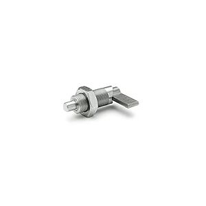 Ganter Norme &Eacute;l&eacute;ments | Verrou RAST &ndash; GN 612&ndash;10 &ndash; Boulons Diam&egrave;tre : 10 mm &ndash; 1 pi&egrave;ce, argent, GN 612-10-M20X1,5-AK-NI