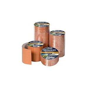 Bostik Batuband 650 – Bande d’Étanchéité Autocollante À Froid – Couverture, Façade, Vitrage, Maçonnerie, Industrie – 1 Rouleau – Orange – Longueur 10 m, Largeur : 15 cm, Épaisseur : 0,8 mm
