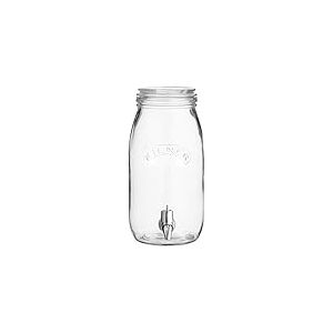 Kilner Bocal de rangement en verre de 3 litres avec robinet distributeur id&eacute;al pour l'apport quotidien d'eau, les boissons infus&eacute;es et les cocktails Parfait pour la maison, les f&ecirc;tes et les buffets