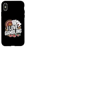 J'adore le jeu, le casino, la roulette et le fun Coque pour iPhone X/XS