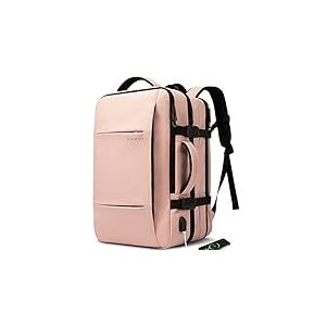 BANGE 35l sac &agrave; dos de voyage pour femmes, sac &agrave; dos de cabine avec port de charge USB, 17,3 pouces sac &agrave; dos pour ordinateur portable approuv&eacute; pour le vol, sac de jour de loisirs week - end