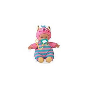 Nenuco - Monster Friends, Poupon 15 cm Corps Souple, Pyjama Petit Monstre, Modèle Rose, NFNB11