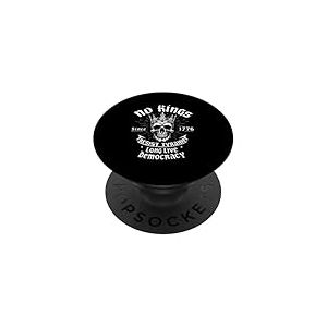 Pas de Roi Depuis 1776 Résister à la tyrannie Longue Vie aux PopSockets PopGrip Adhésif