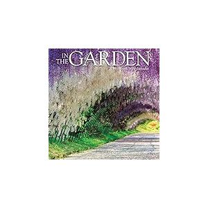 Graphique Mini calendrier mural 2024 In the Garden | 17,8 x 17,8 cm | Papier épais | Organiseur de maison et de bureau | Grande grille mensuelle | 3 langues et jours fériés marqués | Page d'aperçu de