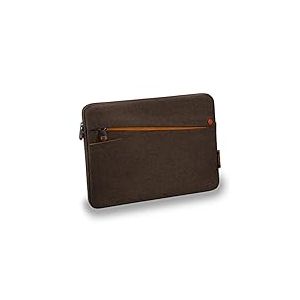 PEDEA Sacoche pour Tablette PC Fashion pour 10,1-11 Pouces (25,6-27,96 cm) Housse de Protection &Eacute;tui Case avec Compartiment pour Accessoires, Marron