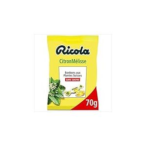 Ricola Sachet de 70g sans sucres Citron M&eacute;lisse