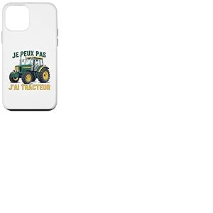 Humour Je Peux Pas J'Ai Tracteur Farmer Coque pour iPhone 12 Mini