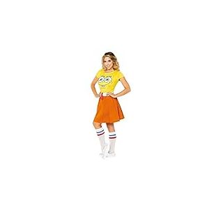 amscan 9909166 - Déguisement Bob l'éponge pour femme - Taille 36-38