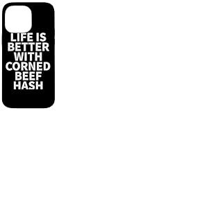 Hash Apparel Corned Beef - Design Unique et Amusant pour Les Amateurs de haschisch Coque pour iPhone 14 Pro Max
