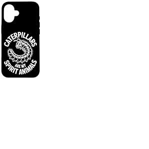 Caterpillar Spirit Animals Funny Caterpillar Coque pour iPhone 16
