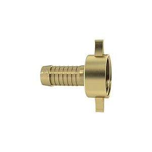 2/3 Raccord de tuyau G 3/4" x 10 mm, &eacute;crou plat en laiton