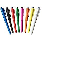 Maya. Stylo r&eacute;tractable J800 d&eacute;tectable m&eacute;taux et rayons X. Composition 100% qualit&eacute; alimentaire. &Eacute;criture jusqu'&agrave; 10 000 m. Certifications BRC/IFS/ISO (encre bleue)