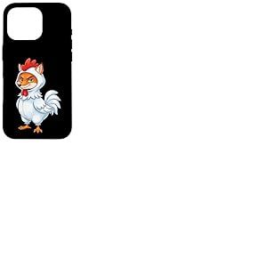 Costume Amusant de Renard dans Un Poulet Coque pour iPhone 16 Pro