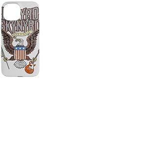 Lynyrd Skynyrd Eagle Guitare Drapeau US Classique Rock Biker R&eacute;tro Coque pour iPhone 15