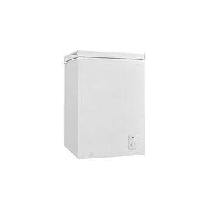 Bomann, Congélateur Coffre 100L Blanc GT7355-4 Étoiles, Température ≤ -18°C, Capacité de Congélation 4,5 kg/24h, Lampe de Contrôle, Réglage Température, Amovible, Roulettes, Idéal pour Famille