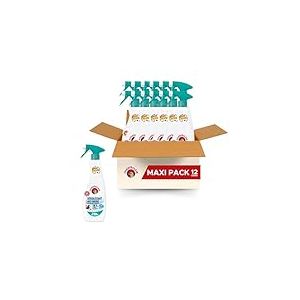 Chanteclair - Degraissant Anti-Odeurs Universel, Nouvelle Technologie Exclusive, Action Instantanée, Efficace sur les Mauvaises Odeurs, Super Puissant sur Tous les Types de Saletés - 12 x 600 ml
