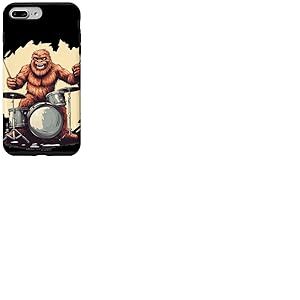 Nice Bigfoot avec batterie dans la forêt pour les amateurs de batterie Coque pour iPhone 7 Plus/8 Plus