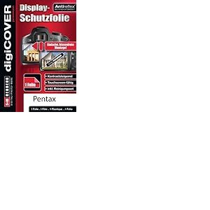 DigiCover N4390 Protecteur d'affichage de cam&eacute;ra pour Pentax-KP Transparent