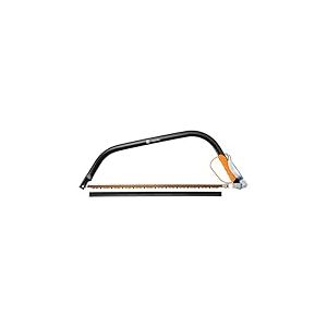 Fiskars Scie à bûches pour bois vert, Lame fixe, Longueur: 70 cm (24"), Protège-lame en plastique inclus, Acier, Noir/Orange, SW31, 1000615