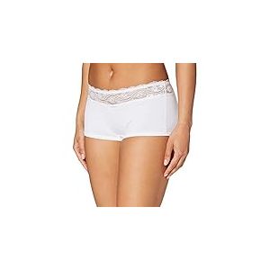 Triumph Lovely Micro Short Boxer, White, XL Femme