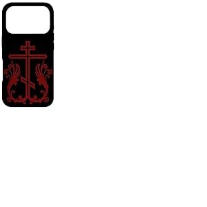 Croix orthodoxe orthodoxe orthodoxe Byzantine Orientale Coque pour iPhone 17 Pro