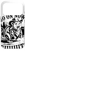 Go on Now Giiiit L&eacute;murien Cowboy Humoriste Western Coque pour iPhone 17 Pro