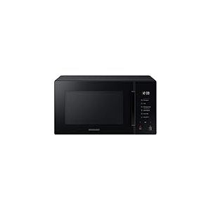 Samsung MG23T5018AK Four à micro-ondes, 23 L, 1100 W, cuisson automatique et Home Dessert, design verre, noir