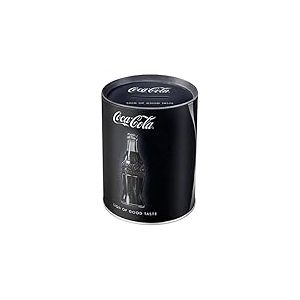 Nostalgic-Art Tirelire rétro, Coca-Cola – Good Taste – Idée de Cadeau pour Fans de Coke, Boîte à Billets en métal, Tire-Lire en Fer-Blanc, 1 l