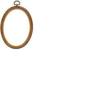 Cerceau Broderie Plastique NATUREL Outil De Couture ca. 10 x 14 cm Tambour Broderie Support Point De Croix Activit&eacute; Manuelle Adulte DIY Art And Craft Cross Stitch Embroidery