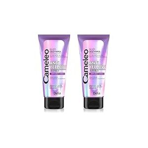 Delia Cosmetics Après-shampoing pour cheveux décolorés et gris (Lot de 2)