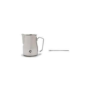 Lelit Pichet à Lait 35Cl & Stylo Latte Art - PLA301S - Argent