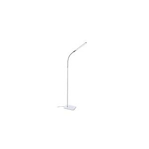 daylight Lampadaire UnoPro - Nouvelle lampe LED - Lumi&egrave;re du jour 6 000 K, 1 145 lux &agrave; 30 cm, 4 niveaux de luminosit&eacute;, bras flexible, basse consommation, blanc
