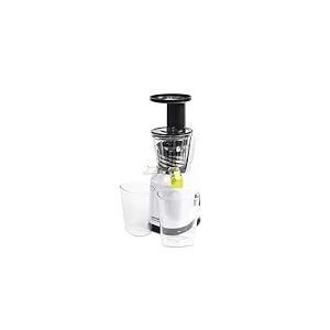 Cecotec Extracteur de jus par Pression à Froid Cecojuicer Compact. 45 rpm, 3 Positions , Tambour en Tritan , Sans BPA , Clapet anti-goutte , 2 Sorties pour le Jus, Système de Sécurité, 120 W (Cecojuicer Compact)