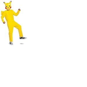 Pokémon - Costume Pikachu avec Masque - Taille XL (14-16 Ans) - Sous Licence Officielle - Déguisement Enfant Pokémon pour Halloween, Carnaval ou Soirée Déguisée